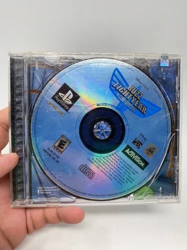 Buzz Lightyear of Star Command (Sony PlayStation 1, 2000) Disc w/ case