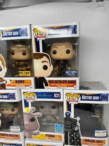 Funko Pop! Doctor Who Vinyl Figures Lot of 8 - Fourth Doctor Rory Adipose Pting — photo 5