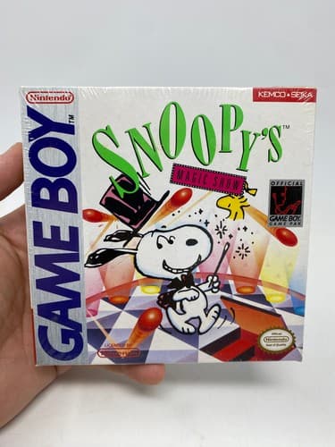 Snoopy's Magic Show Nintendo Game Boy Brand New Sealed