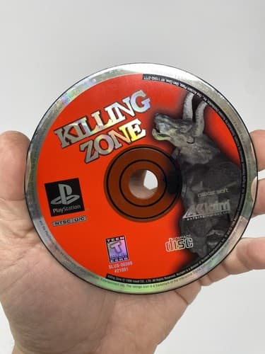 Killing Zone PlayStation 1 PS 1 Disc Only Tested Works