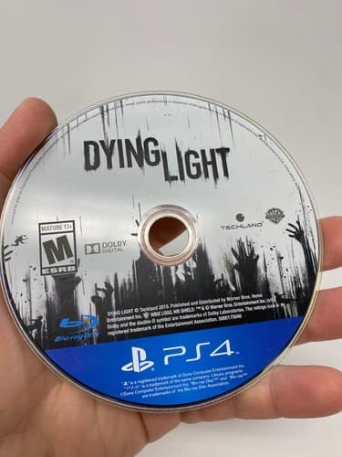 Dying Light (Sony PlayStation 4, 2015) PS4 Disc Only No game or Manual — photo 2