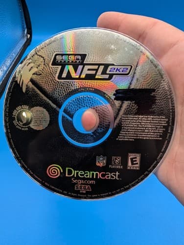 Lot of 2 NFL Dreamcast Games - NFL 2k1 2k2 Disc Only Tested — photo 4