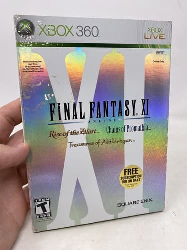 Final Fantasy XI 11 Online - Microsoft Xbox 360 Game CIB Complete W/ Manual 
