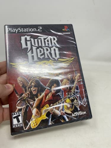 Guitar Hero: Aerosmith (Sony PlayStation 2, 2008) Game Only!  New And Sealed! — photo 5