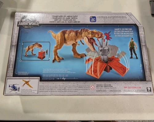 Jurassic World Park Destruct-A-Saurs T-Rex Ambush Figure Toy Playset NIB Rare — photo 6