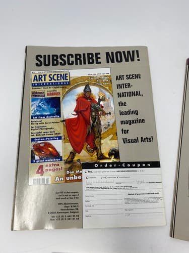 Lot of 3 Art Scene International Airbrush Illustration Feb 2005 Michael Knepper — photo 7