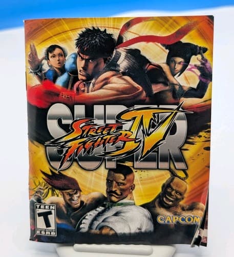 Super Street Fighter 4 IV PS3 CIB W/ Manual - PlayStation 3 Tested — photo 4