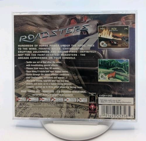 Roadsters Sega Dreamcast Complete with Manual CIB Authentic Tested  — photo 2