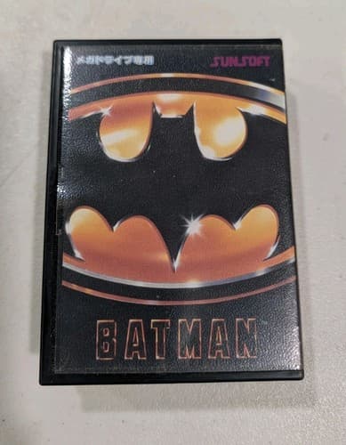 Batman (Sega Mega Drive Japan, 1990) Authentic Game Complete - US Seller