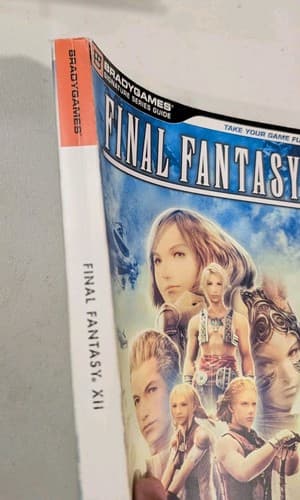 Final Fantasy XII Art Collection Book 2006 Limited Edition + Bradygames Guide — photo 9