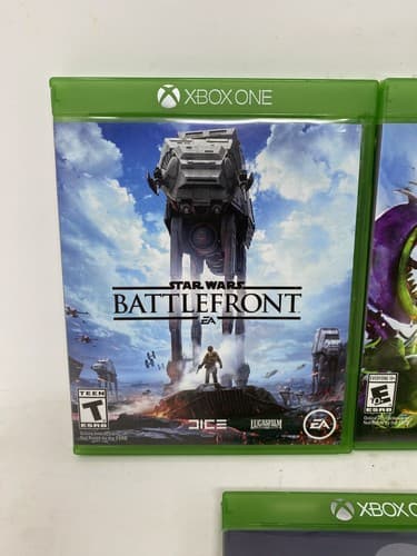 Lot of 5 Xbox One Games Overwatch Zombies Battlefront Titanfall Destiny 1 & 2 — photo 2