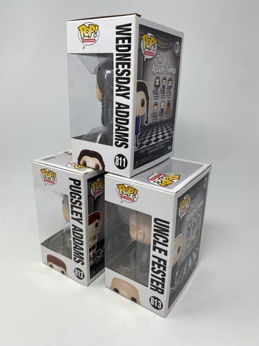 Funko Pop! Addams Family Vinyl Figures Lot of 3 - Wednesday Addams Uncle Fester — photo 6