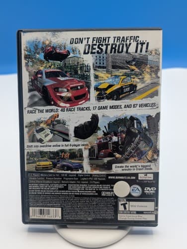 Burnout 3 Takedown (Sony PlayStation 2 PS2, 2004) CIB Complete w/Manual Tested — photo 2