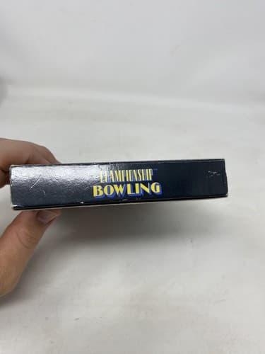 Championship Bowling Game NES Nintendo w/Rare Poster, Manual, Inserts Etc. — photo 4