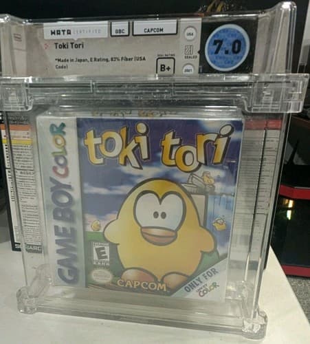 Toki Tori Nintendo Gameboy Game Boy Color BRAND NEW Factory Sealed WATA 7.0 B+