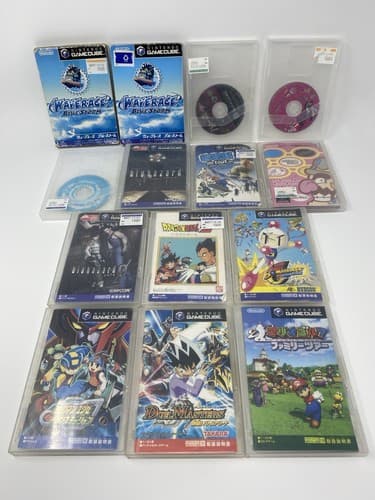 Lot Of 14 Nintendo Gamecube Games NTSC-J Japanese US Seller Resident Evil DBZ SS