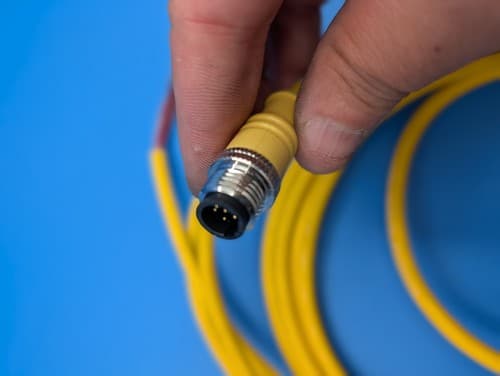 Mencom MAC-6MP-4M 1/2-20 Cordset, 6 Pole, Male Straight, 4 M — photo 3