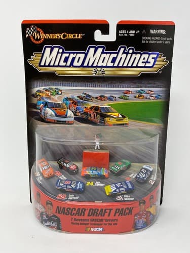 1999 Micro Machines Winner’s Circle NASCAR Draft Pack Sealed  #79937