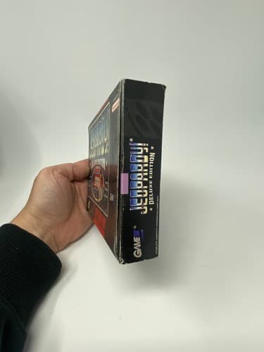 Jeopardy Deluxe Edition - Nintendo SNES 1993 - CIB W Box Manual Inserts - Tested — photo 2