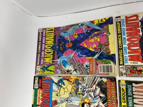 The Micronauts Bronze Age Marvel Comics Comic Book Set 1-8 10,11 — photo 5