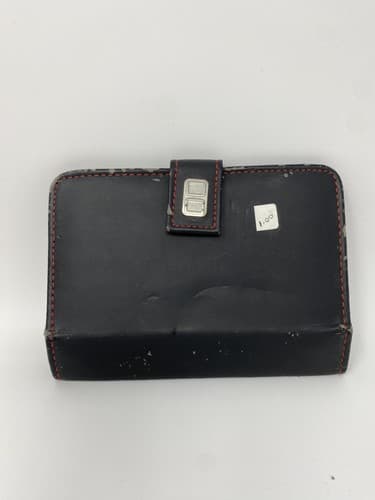 Official Black Nintendo DS Carrying Case Travel Bag Pouch OEM Red Stitching