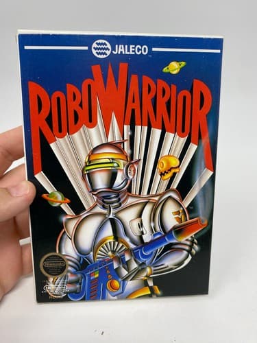 Robo Warrior Complete in Box Nintendo NES CIB Complete Game Box manual