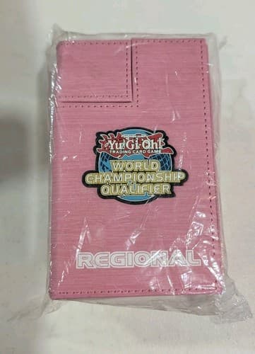 Yugioh World Championship Qualifier Regional Dicewinder Deck Box Pink NEW