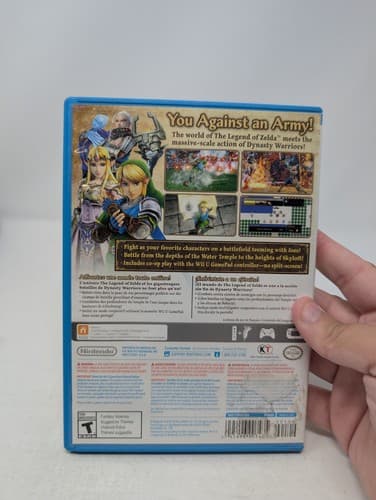Hyrule Warriors Nintendo Wii U Video Game Complete CIB Tested Legend of Zelda — photo 2