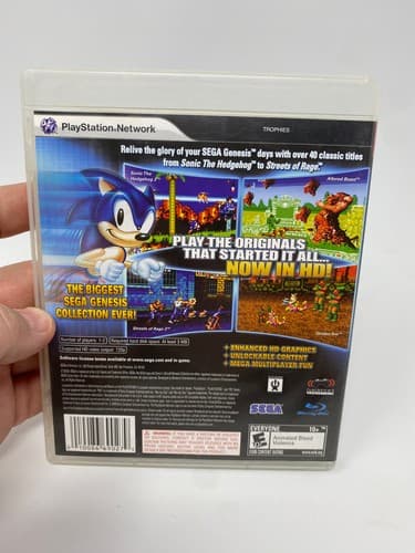 Sonic’s Ultimate Genesis Collection (Sony PlayStation 3, 2009) CIB COMPLETE PS3 — photo 3