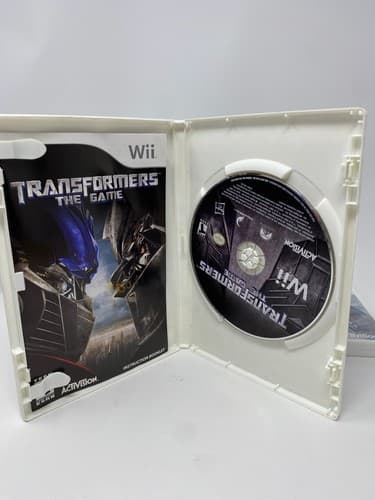 Lot of 2 Nintendo Wii Games - Transformers: The Game & Cybertron Adventures WORK — photo 5