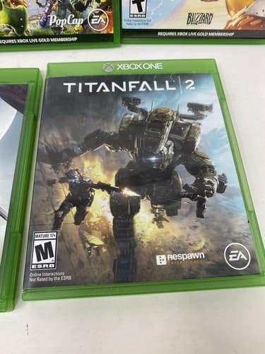 Lot of 5 Xbox One Games Overwatch Zombies Battlefront Titanfall Destiny 1 & 2 — photo 6