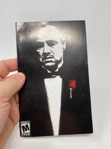 Godfather: The Game PS2 PlayStation 2 Instruction Manual Only No game — photo 2