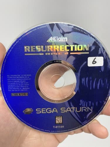 Rise 2: Resurrection (Sega Saturn, 1996) Disc Only Tested