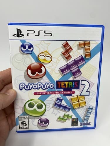 Puyo Puyo Tetris 2 - The Ultimate Puzzle Match PS5 PlayStation 5 Game and Case