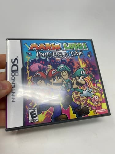 Mario & Luigi Partners in Time Nintendo DS NEW SEALED USA Red Nintendo Logo 0000 — photo 4