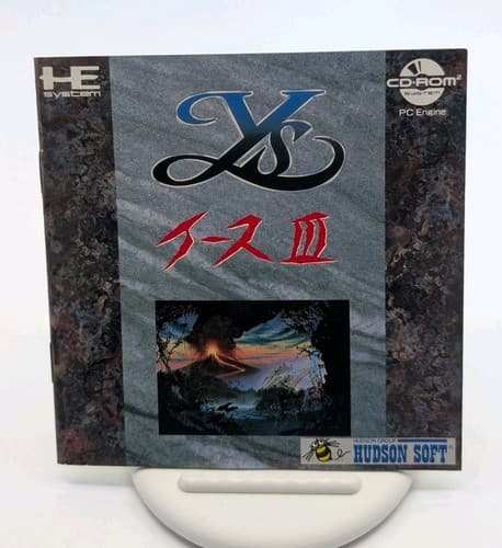 Ys III 3 Wondrous from Ys PC Engine PCE Japan, US Seller, Tested — photo 4