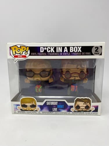 Funko Pop! SNL Dick in a Box 2-Pack – Justin Timberlake & Andy Samberg Snl New