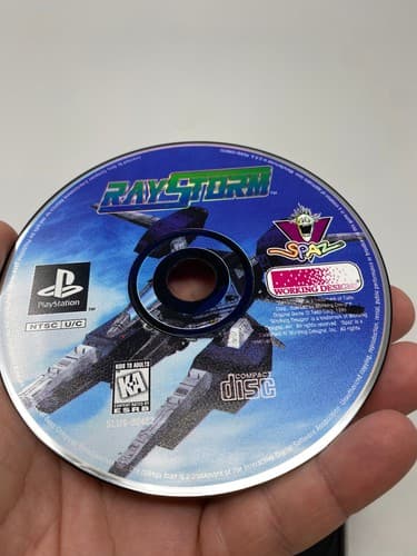 RayStorm (Sony PlayStation 1, PS1, 1997) Disc Only, Tested Working — photo 4