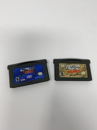 Lot, GBA Games Monster Truck Madness, Monster Trucks, cartridges only