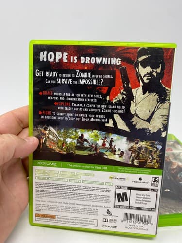 Dead island & Dead Island Riptide Bundle Lot of 2 Microsoft Xbox 360 Video Games — photo 6