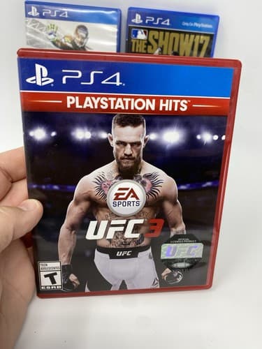 PS4 Sport Games Bundle Lot Of 4 Madden 15 The Show 17 NBA 2k15 UFC 3 Tested — photo 5
