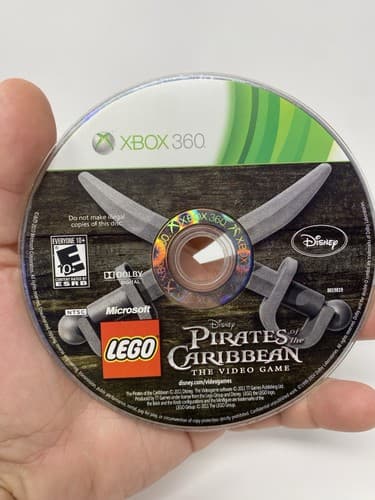 LEGO Pirates of the Caribbean: The Video Game Microsoft Xbox 360- Disc only