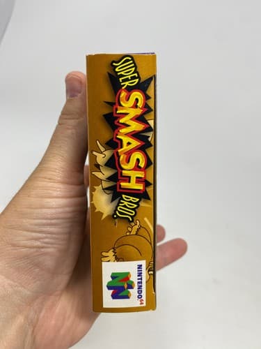 Super Smash Bros. (Nintendo 64, 1999) Box & Game w/ Inserts N64 Nice Box — photo 8