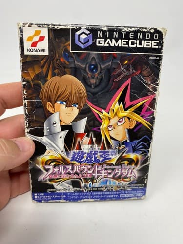 YU-GI-OH FALSEBOUND KINGDOM Japan GameCube With Slip Cover & Manual CIB Complete