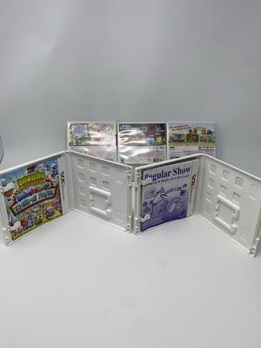 Nintendo 3DS Lot 10 CASES ONLY Lego Ninjago Minecraft Monkey Ball Tetris Moshi — photo 4