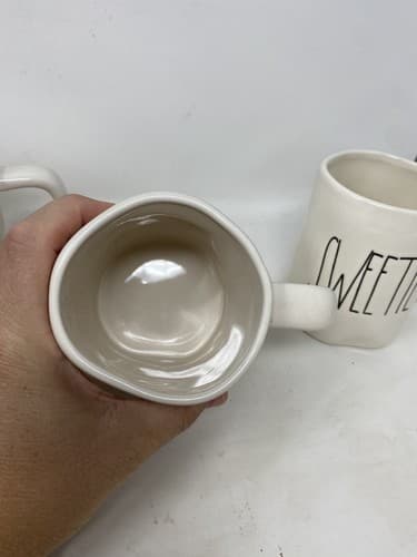Rae Dunn SWEETIE, DAD, USA Mugs Black Script By Magenta Artisan Collection — photo 6