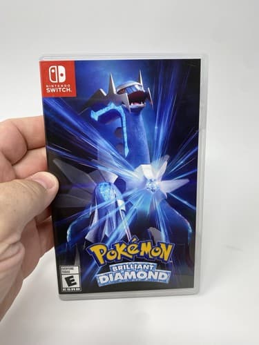 Pokemon Brilliant Diamond Nintendo Switch Case ONLY No Game Included