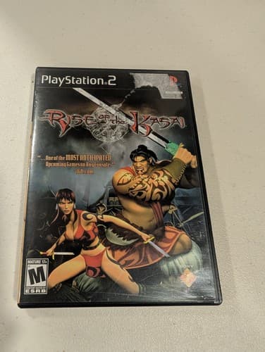 Playstation 2 PS2 Rise of the Kasai Video Game Complete CIB