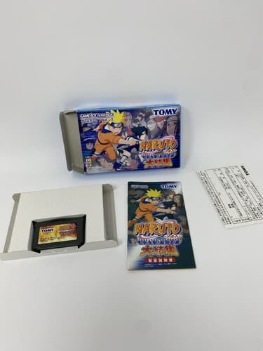Naruto Game Boy Advance Ninjutsu Full Open Strongest Ninja Gathering CIB — photo 7