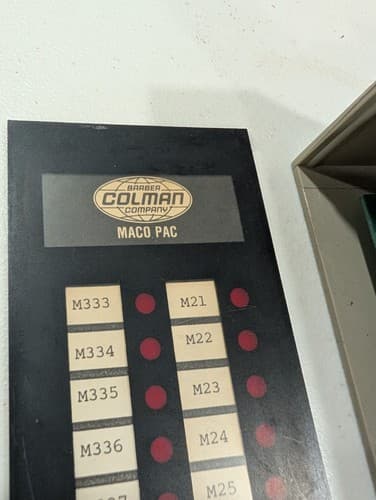 Barber Colman Maco Sequence Module 80CC-11001-101-0-00 For parts — photo 8